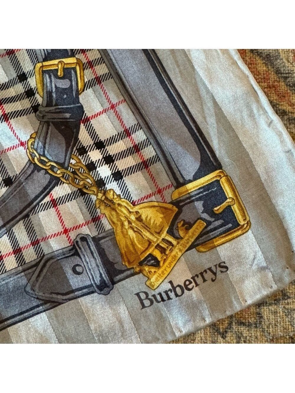 Burberry Vintage London Handkerchief - Picture 2 of 5